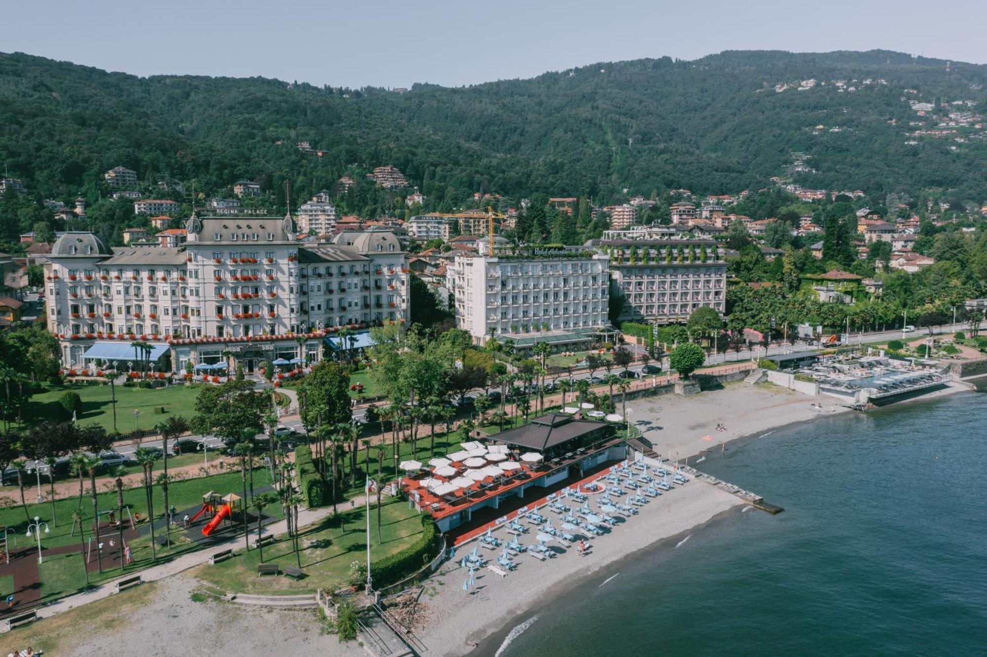 Family Apartment Vista Lago Stresa Bagian luar foto